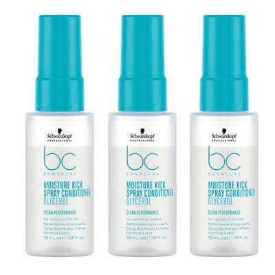 Schwarzkopf BC Clean Performance Moisture Kick Kit Travel Size – Com 3 Condicionadores