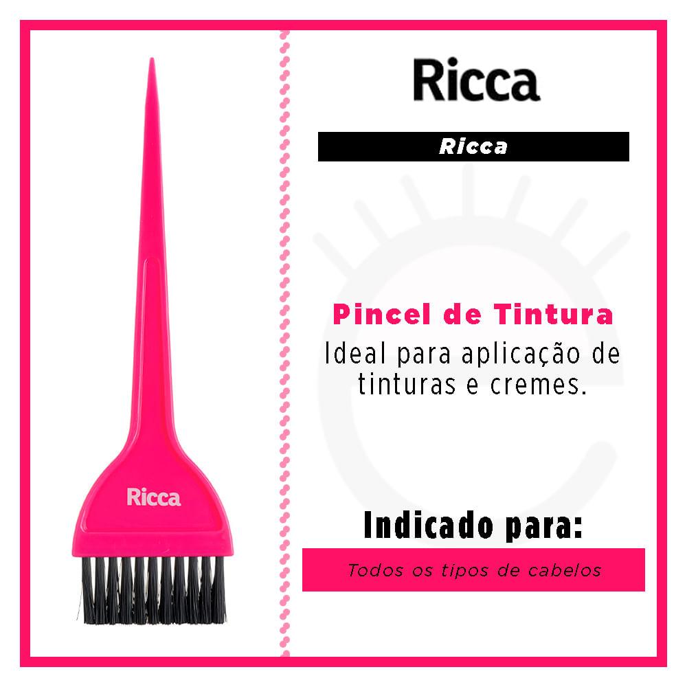 Pincel de Tintura Ricca - Médio - 2