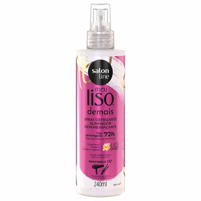 Salon Line Meu Liso Demais Defrizante Spray Protetor Térmico