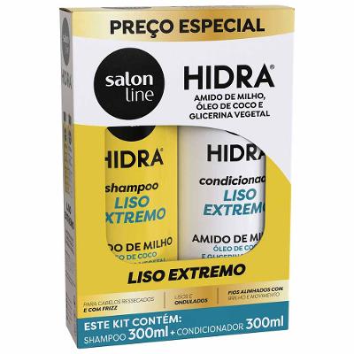 Salon Line Hidra Super Liso Kit - Shampoo + Condicionador