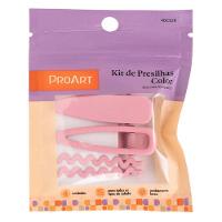 ProArt Kit Presilhas 4 peças Rosa - 2