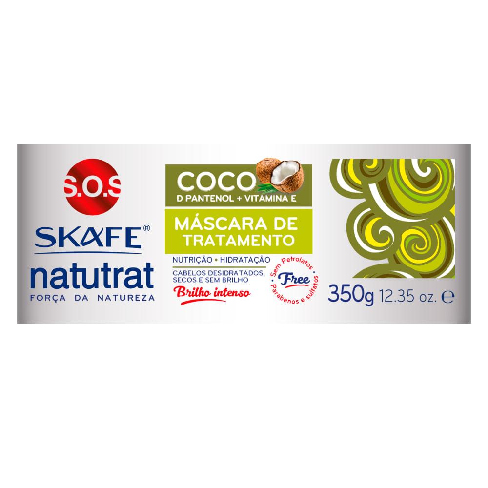 Skafe Natutrat SOS Força da Natureza - Máscara de Tratamento Coco - 2