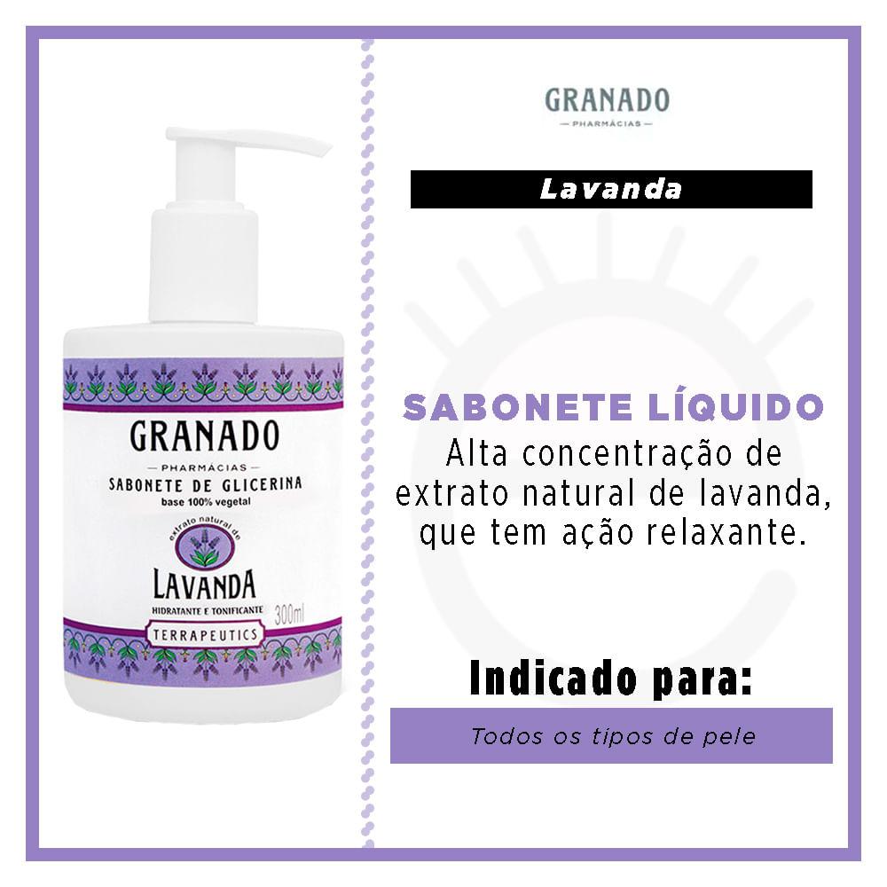 Sabonete Líquido Terrapeutics Lavanda Granado - 2