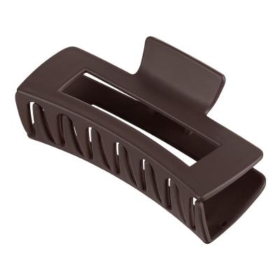 Prendedor de Cabelo Retangular Proart Grande Marrom