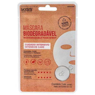Máscara Facial Biodegradável Kiss NY Cuidado Intensivo