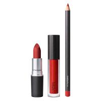 MAC Kit para Lábios Pout Full of Posies - Batom + Lápis Labial + Gloss - 2