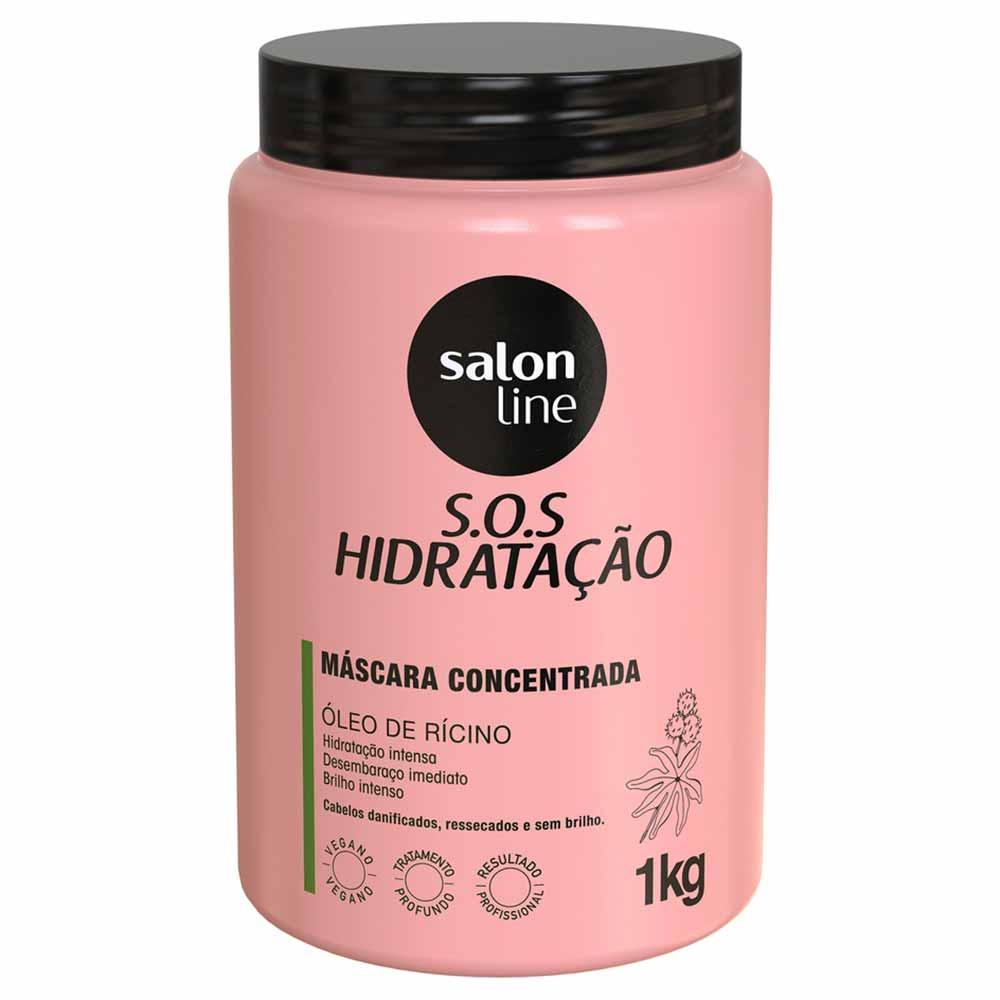 Salon Line SOS Hidratação Óleo de Rícino Máscara - 1
