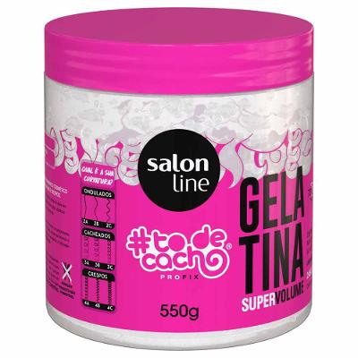 Salon Line #TodeCacho Vai Ter Volume Sim - Gelatina
