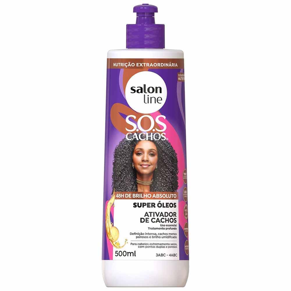 Salon Line S.O.S Cachos Super Óleos Nutritivos - Ativador de Cachos - 1