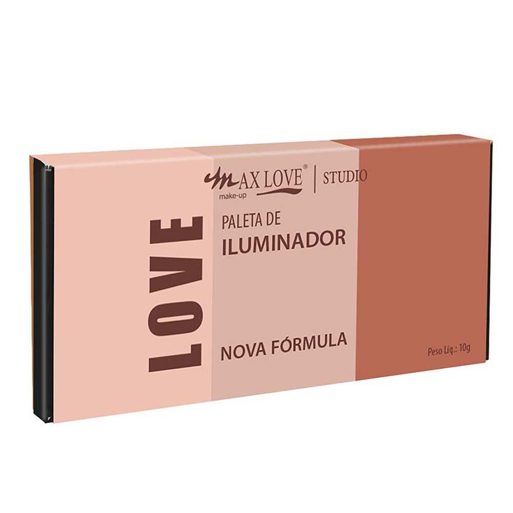 Paleta de Iluminador Max Love - 4
