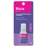 Cola para Unhas Postiças Ricca com Pincel - Glue & Go - 2