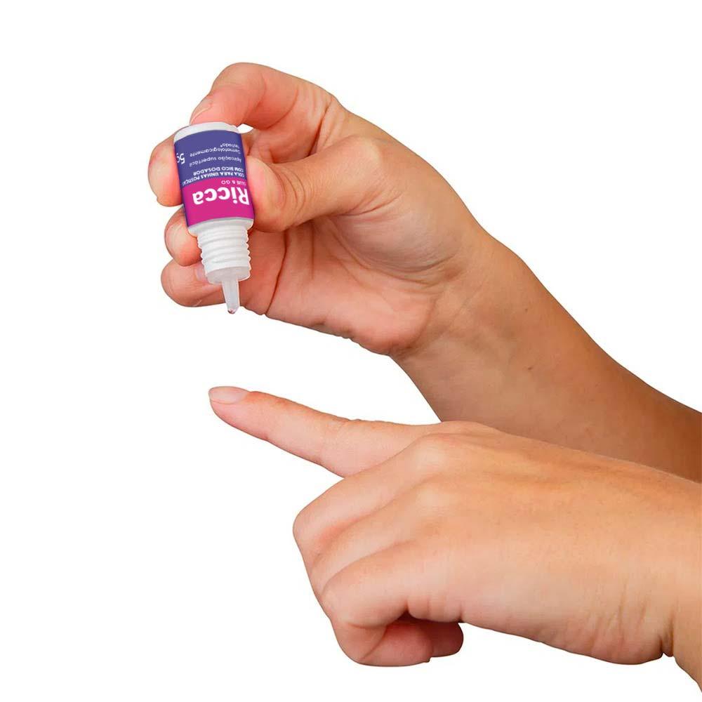 Cola para Unhas Postiças Ricca - Glue & Go - 3