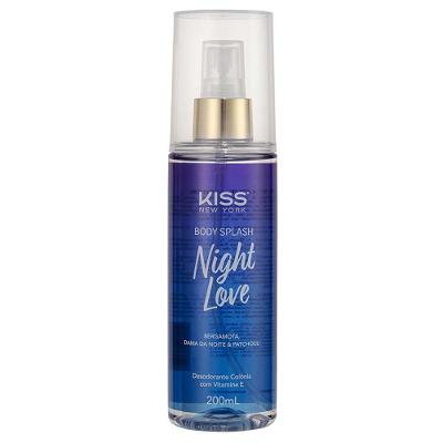 Body Splash Night Love Kiss New York Perfume Corporal