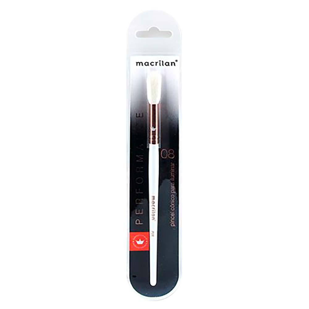 Pincel Conico para Iluminar Macrilan Linha Performance - P08 - 2