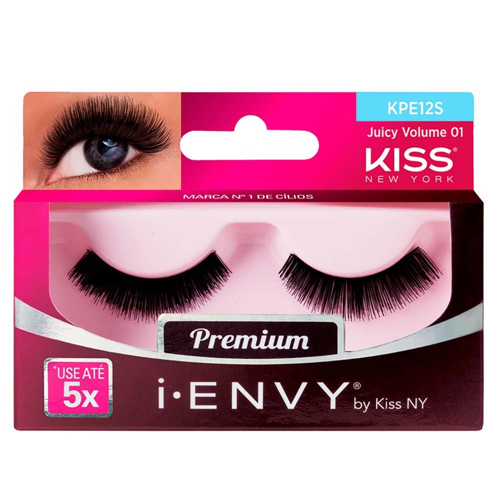 Cílios Postiços Juicy Volume 01 First Kiss - Cílios Postiços - 1