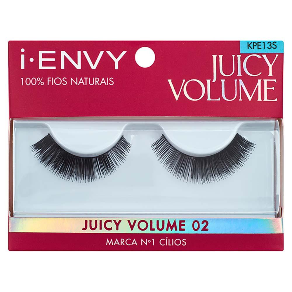 Cílios Postiços Juicy Volume 02 First Kiss - Cílios Postiços - 1