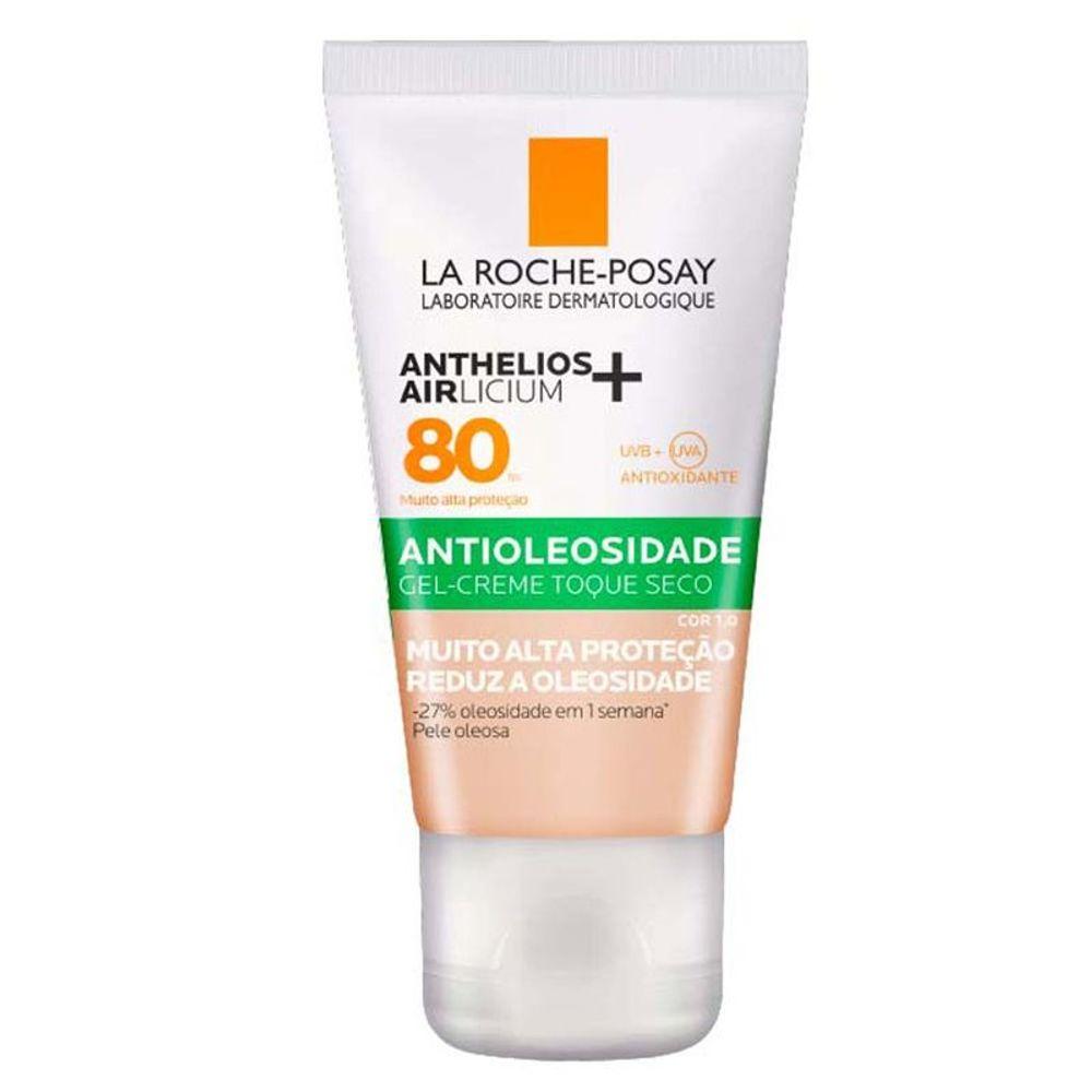 Protetor Solar Facial com Cor La Roche Posay Anthelios Airlicium+ FPS80 - 1