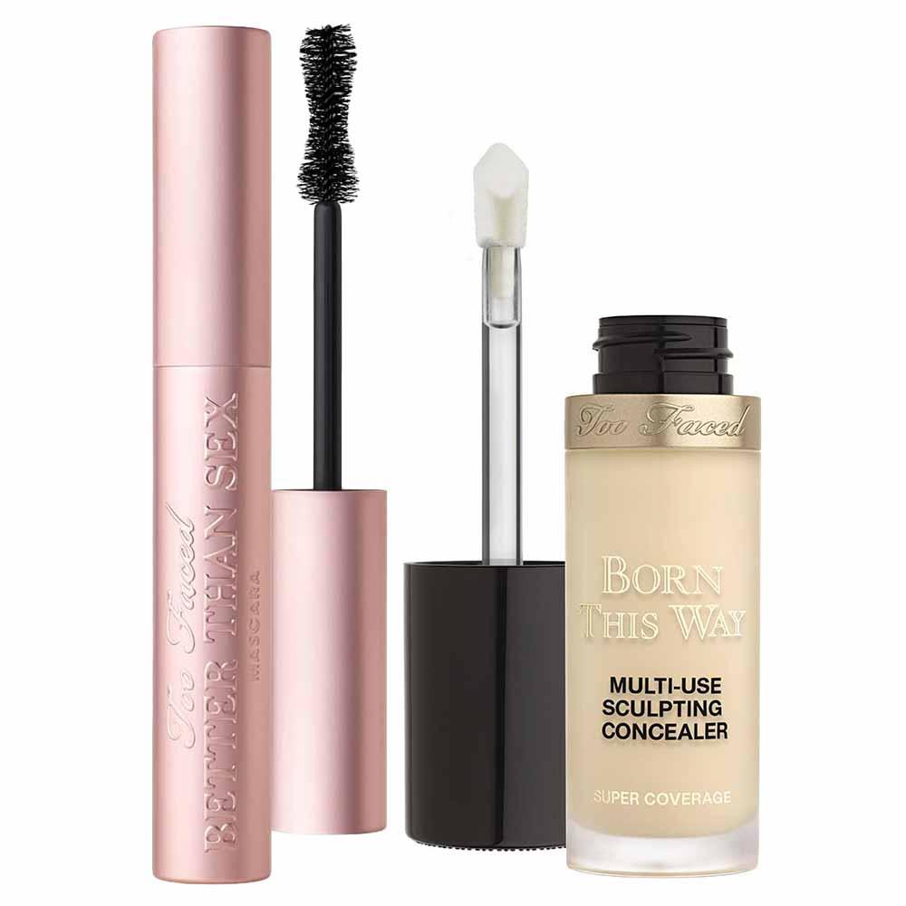 Too Faced Kit - Máscara de Cílios + Corretivo Líquido Vanilla - 1