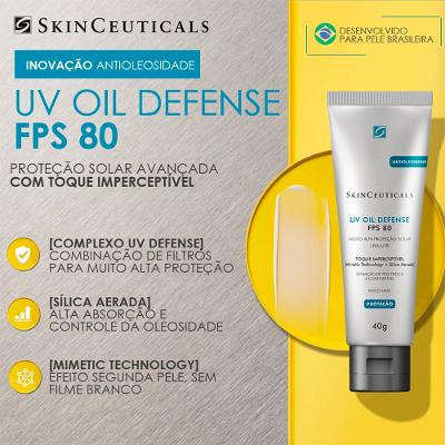 Protetor Solar SkinCeuticals - UV Oil Defense FPS 80