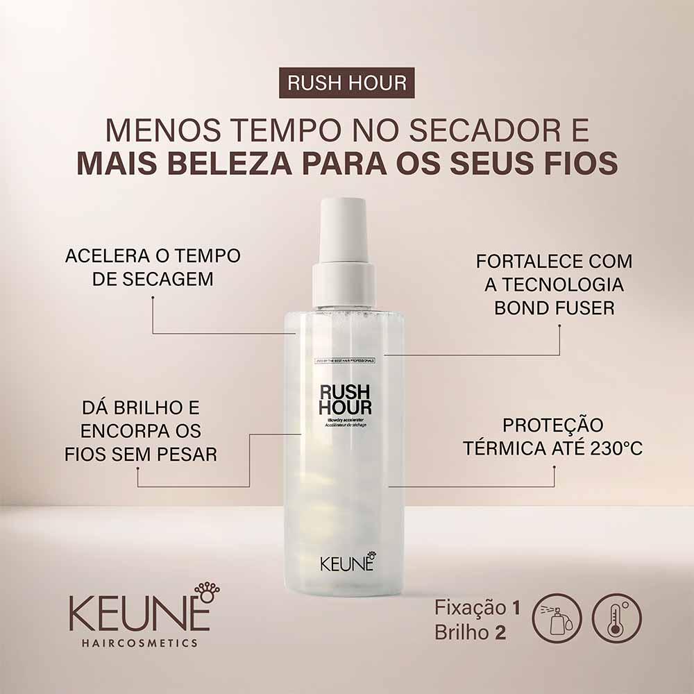 Keune Style Rush Hour Acelerador de Secagem - 2
