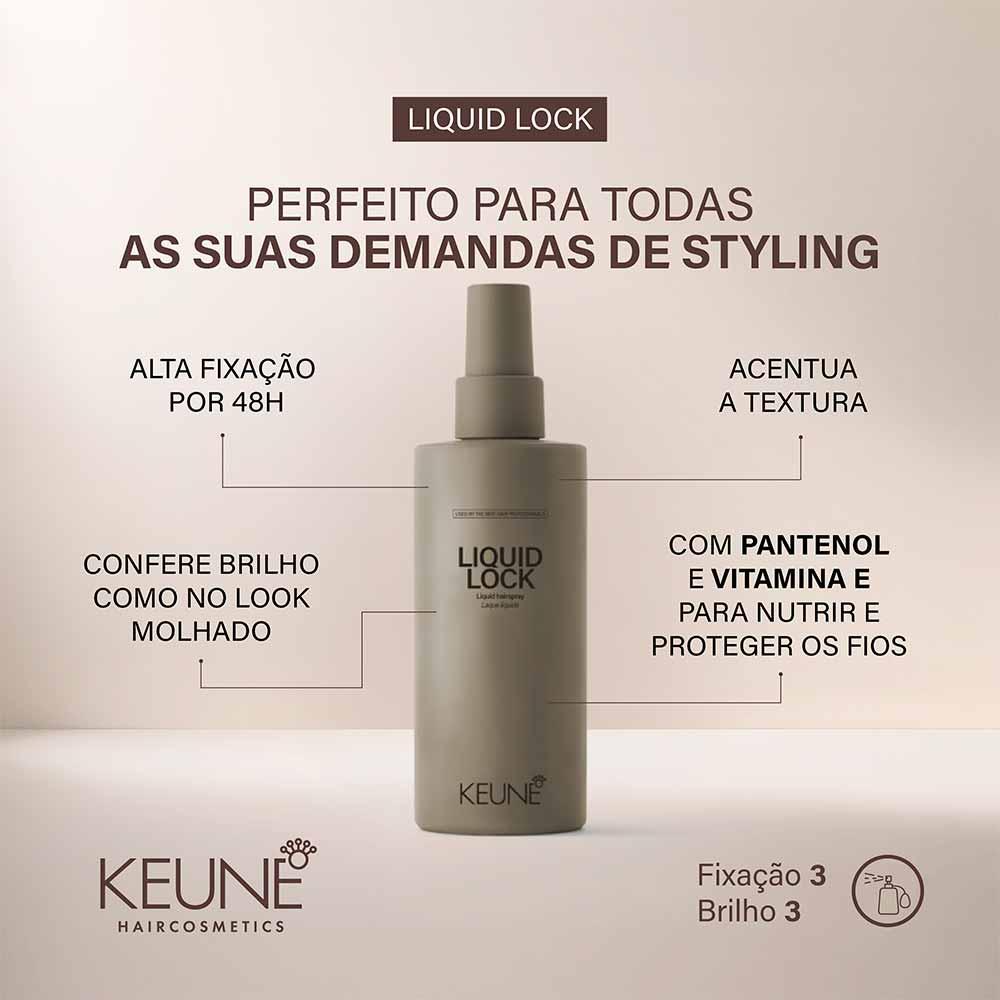 Keune Style Liquid Lock Spray Líquido - 2