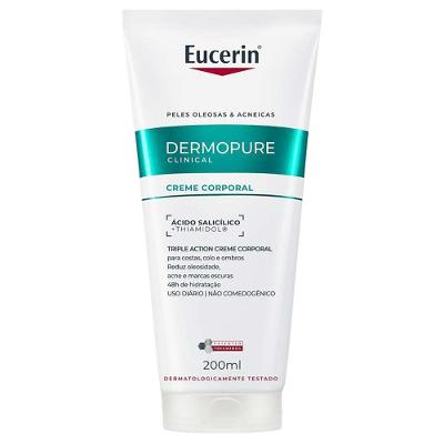 EUCERIN Creme Corporal Antiacne Dermo Pure Efeito Triplo