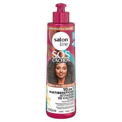 Salon Line SOS Cachos 10 em 1 Multibenefícios Ativador