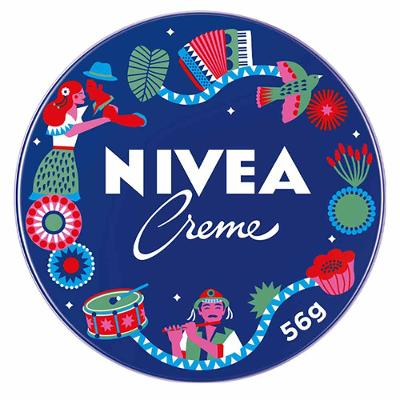 Creme Hidratante Lata Nivea - Ritmos Brasileiros