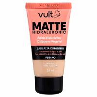 Base Líquida Alta Cobertura Vult - Matte Hidraluronic - 1