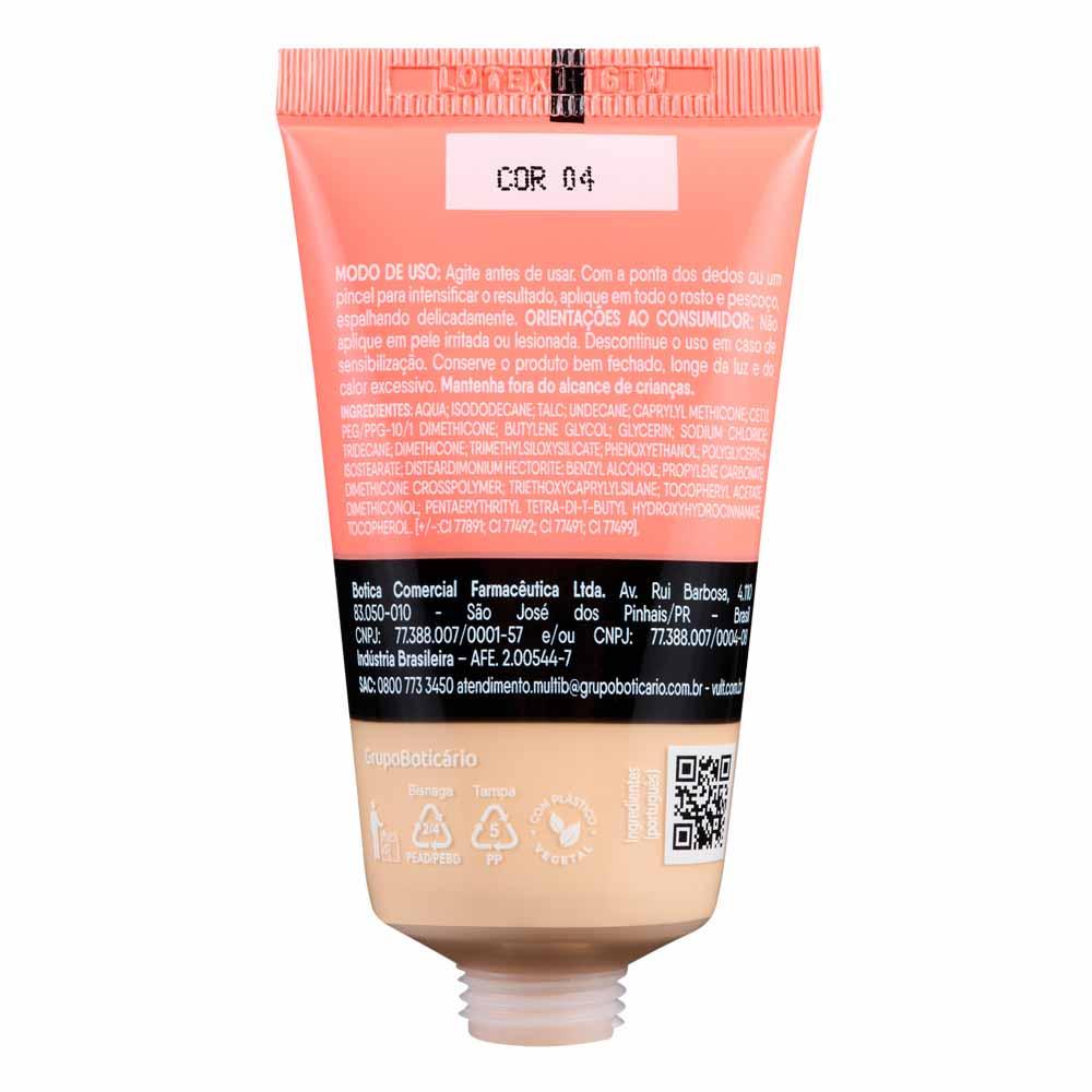 Base Líquida Alta Cobertura Vult - Matte Hidraluronic - 3