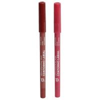 Dailus Kit - Lápis para Contorno Labial Taupe e Rose - 1