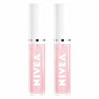 NIVEA Hidratante Labial Lip Oil Brilho Nutritivo Kit com 2 Unidades Natural Glow - 1