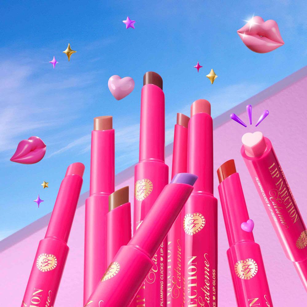 Gloss Labial Too Faced Lip Injection Extreme Plumping Clicks - 9