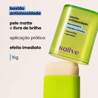 Bastão Facial Antioleosidade Sallve