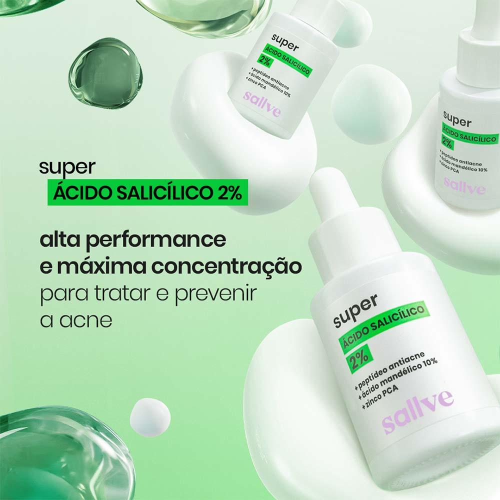 Sérum Facial Sallve Ácido Salicílico 2% - 5