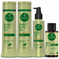 Haskell Jaborandi Kit – Shampoo + Condicionador + Tônico + Pré Shampoo - 1