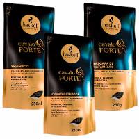 Haskell Cavalo Forte Kit Refil – Shampoo + Condicionador + Máscara - 1