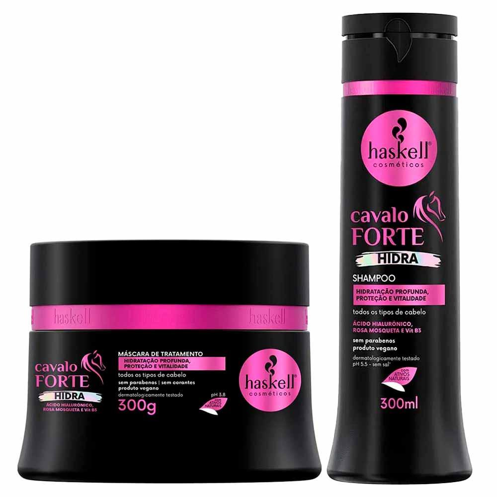 Haskell Hidra Cavalo Forte Kit – Shampoo + Máscara - 1