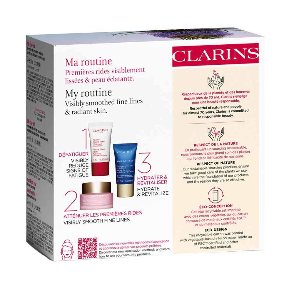 Clarins Kit Creme Dia Multi-Active Creme Noite Multi-Active Baume Facial - 4