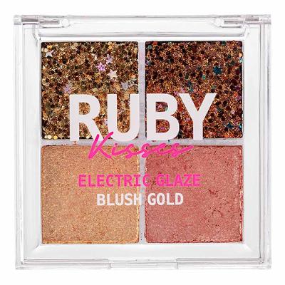 Paleta de Sombras Ruby Kisses - Glitter Electric Glaze 5,6g