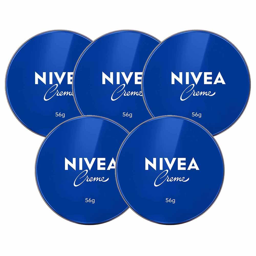NIVEA Creme Hidratante Lata Kit com 5 Unidades - 1