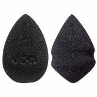 Océane Edition Kit - Esponja Flat Drop Preto + Mini Esponja Drop Preta - 1