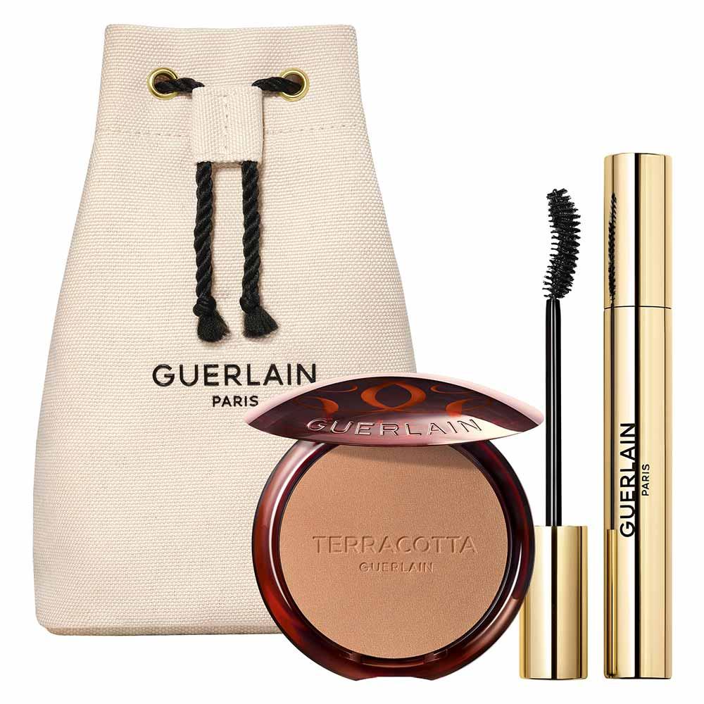Guerlain Kit - Pó Bronzeador Terracotta + Máscara de Cílios Noir G - 1