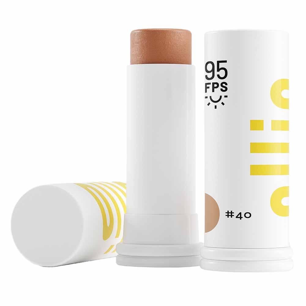 Protetor Solar Facial em Bastão Com Cor Ollie FPS 95 - 1