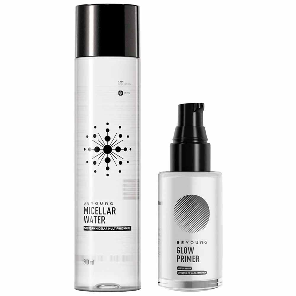 Beyoung kit - Água Micelar + Primer Facial Firmador Pearl - 1