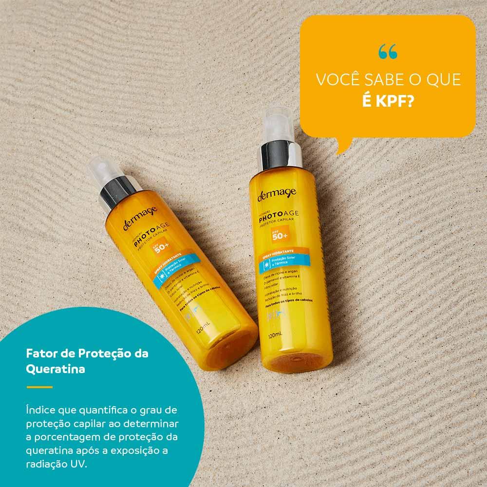 Protetor Solar Capilar Dermage Photoage - KPF50+ - 3