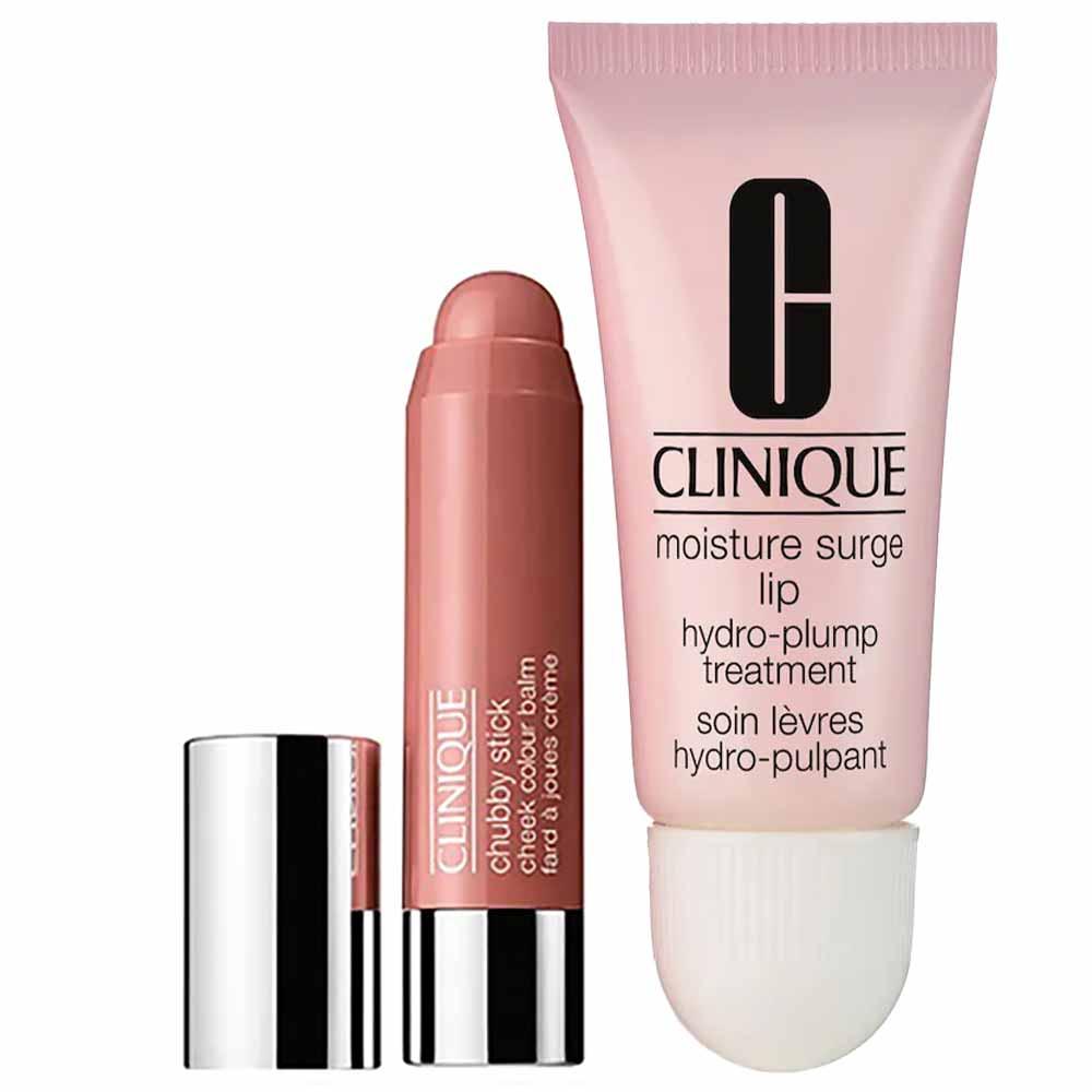 Clinique Balm Chubby Stick + Hidratante Labial Moisture Surge Kit Presenteável - 1