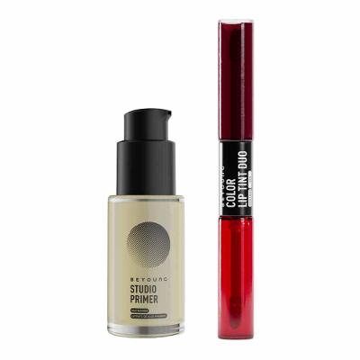 Beyoung Kit - Primer Facial Firmador + Lip Tint Duo Color