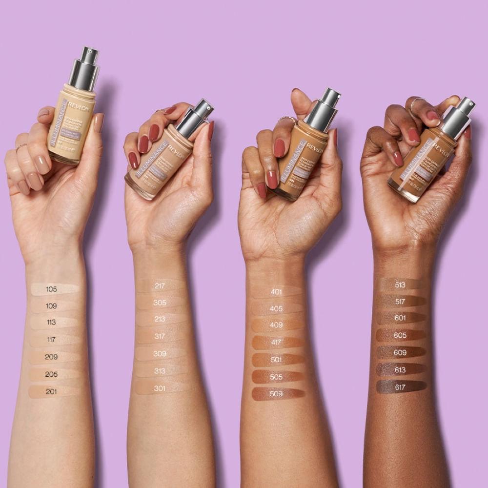 Base Líquida Revlon Illuminance Skin-Caring Foundation 30ml - 3