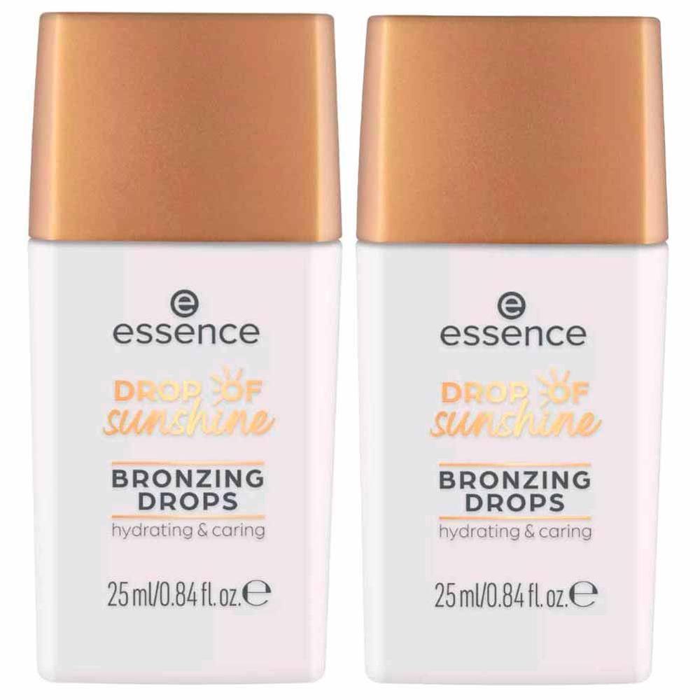 Essence Bronzer Líquido Drop Of Sunshine Dourado Kit com 2 Unidades - 1